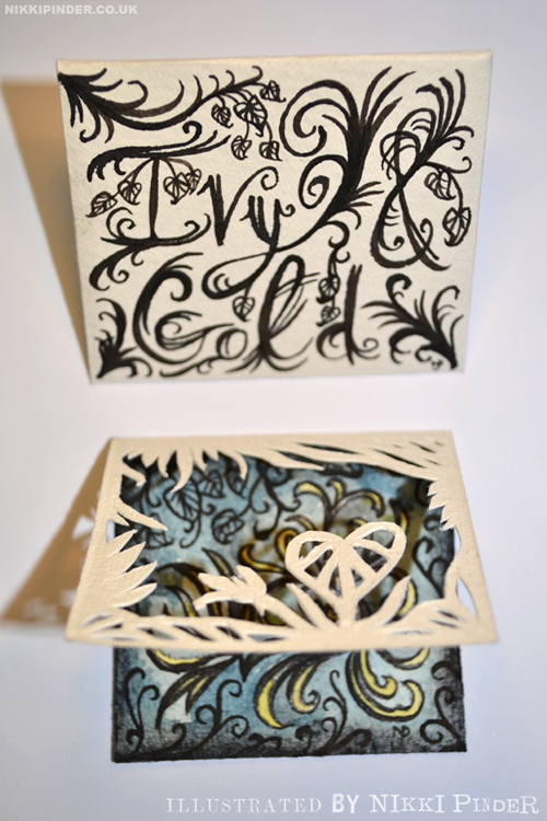 Nikki Pinder - Ivy & Gold greeting card