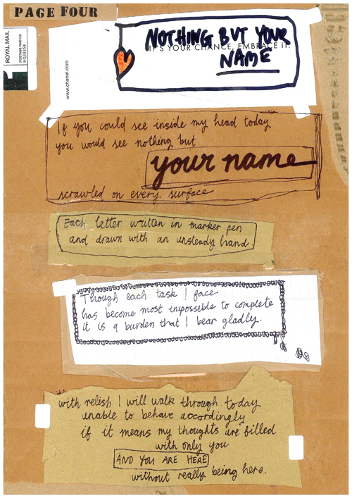 Nothing but your name