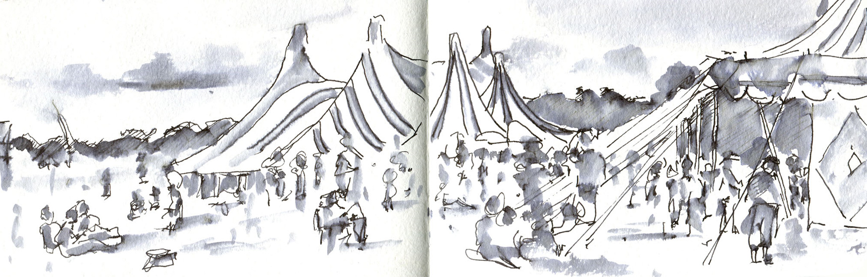 End of the Raod Festival Drawing